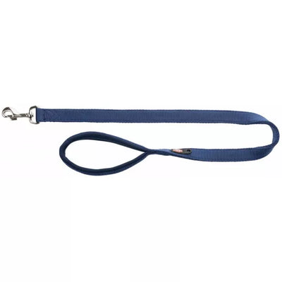 Trixie Premium fosforescuojantis pavadys su adreso laukupavadys, XS 1.2m/10mm, indigo