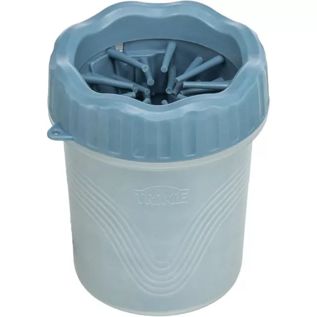 Trixie Letenų valymo indas, silikonas/PP, S-M, mėlynas