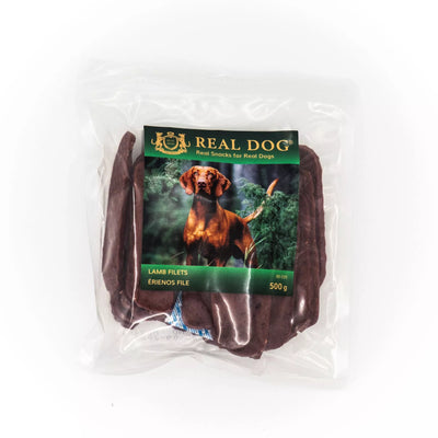Real Dog SNACKS Ėrienos file 500g