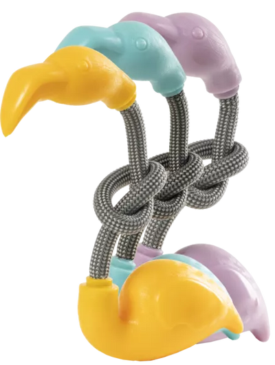 Gimdog FLAMINGO įv. spalvų žaislas šuniui