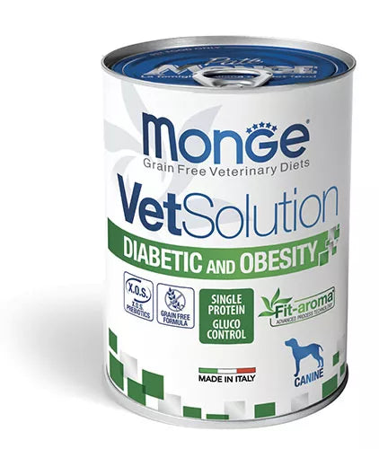 Monge VetSolution Dog Wet Diabetic/Obesity 400g
