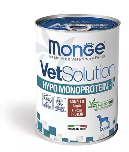 Monge VetSolution Dog Wet HYPO MONO Lamb 400g