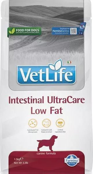 FARMINA VET LIFE - DOG Dry INTESTINAL ULTRACARE LOW FAT 1,5 kg