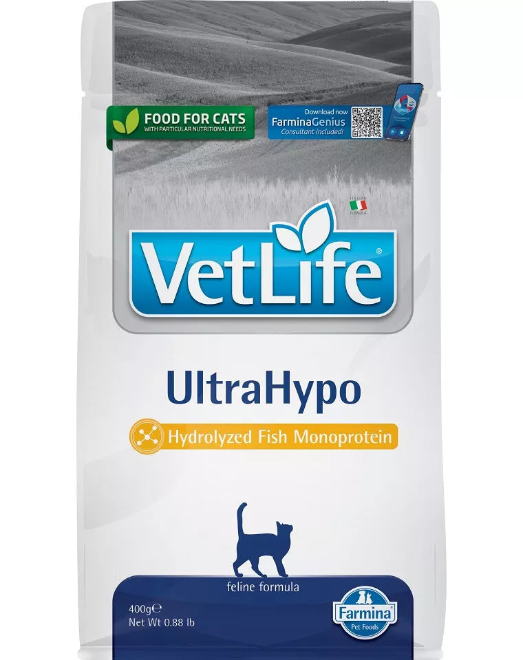 FARMINA VET LIFE - CAT Dry ULTRAHYPO 400 gr