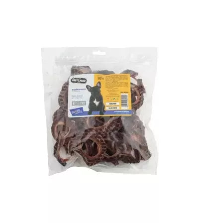 Hau&Miau jaučių trachėjų žiedai su jautiena 500g