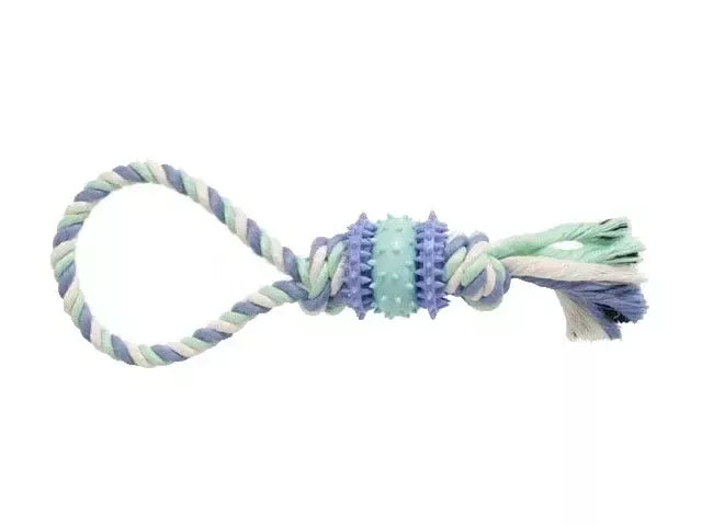 Gimdog Cotton Dent Plus Rope W/Tpr 30cm žaislas šuniui