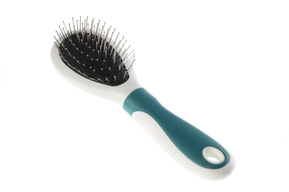 Gimdog Brush With Round Pins 6,5x21,5cm ovalus šepetys apvaliais dant. Vienpusis
