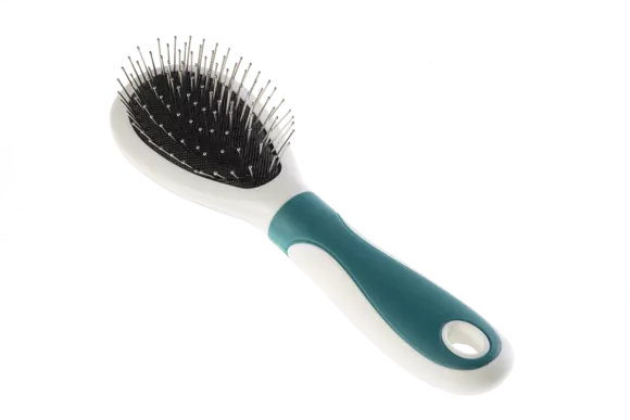 Gimdog Brush With Round Pins 6,5x21,5cm ovalus šepetys apvaliais dant.