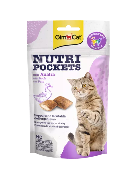 Gimcat Nutri Pockets su antiena 60 g