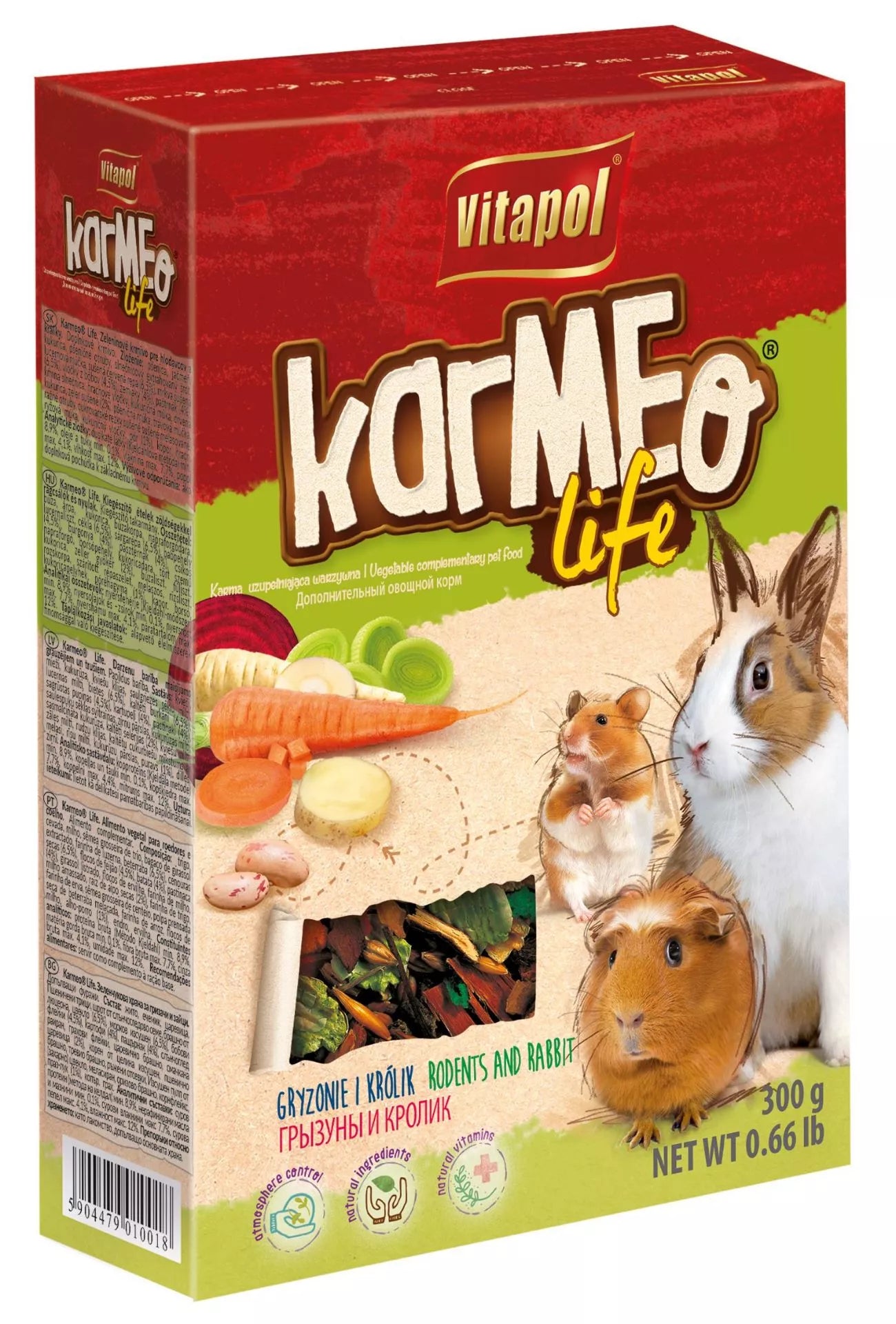 Vitapol daržovių pašaras graužikams 300g