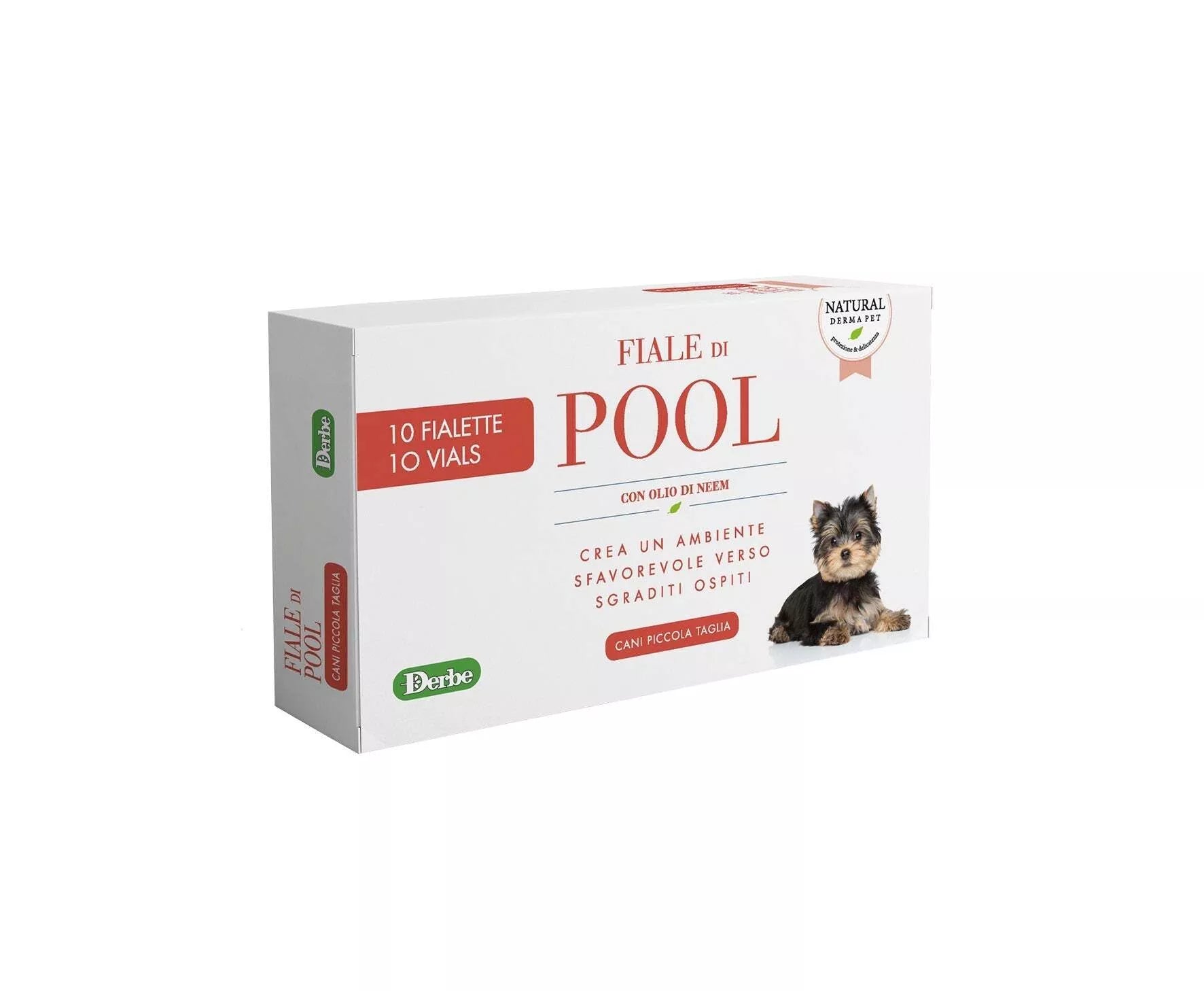 Natural Derma Pet Blusų ir erkių apsaugos ampulė – Mėnesio formulė lašinimo ant odos, 5 ml smulkioms veislėms