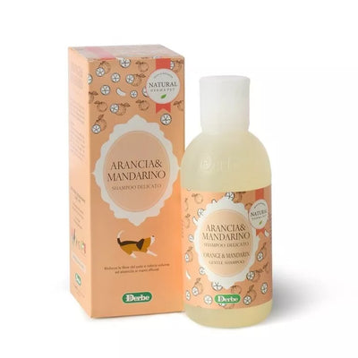 „Natural Derma Pet“ stiprinamasis šampūnas šunims su apelsinų ir mandarinų kvapu, atgaivinantis, 200 ml