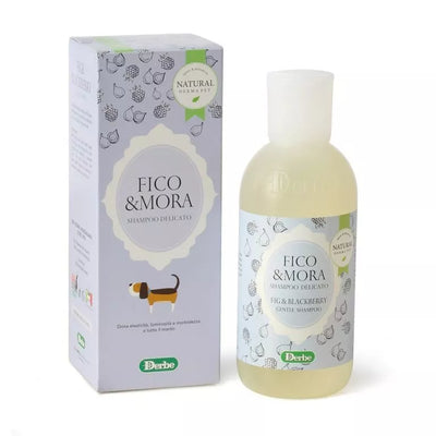 Natural Derma Pet Vaisių šampūnas – figos ir laukinė gervuogė, švelni valomoji formulė, 200 ml