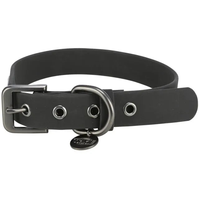 Trixie CityStyle antkaklis, PVC, S-M: 30-37 cm/20 mm, juodas