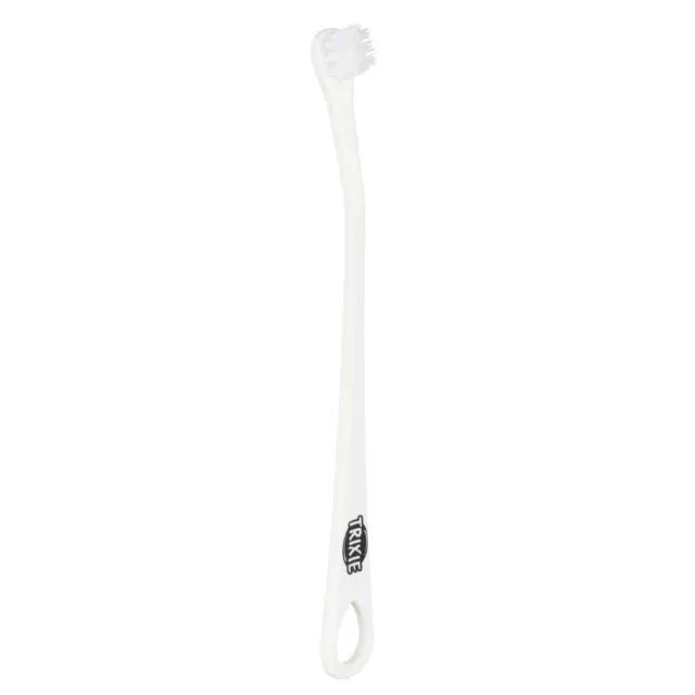 Trixie Dantų šepetėlių kompl., mažiems šunims/katėms, 15 cm, 4 vnt., baltas