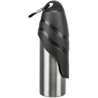 Trixie Gertuvė butelis su dubenėliu, nerūd. plienas/plastikas, 0.75 l