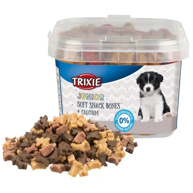 Trixie Junior Minkšti kauliukai su kalciu, 140 g