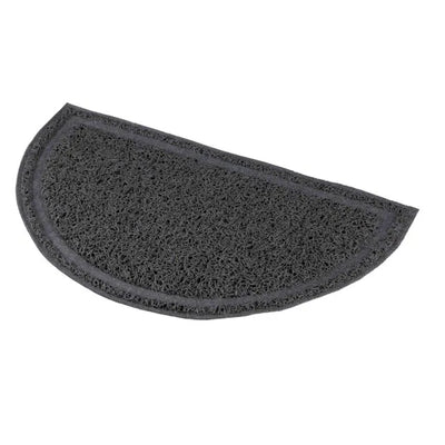 Trixie Kilimėlis prie tualeto, pusiau apvalus, PVC, 41x25 cm, antracito