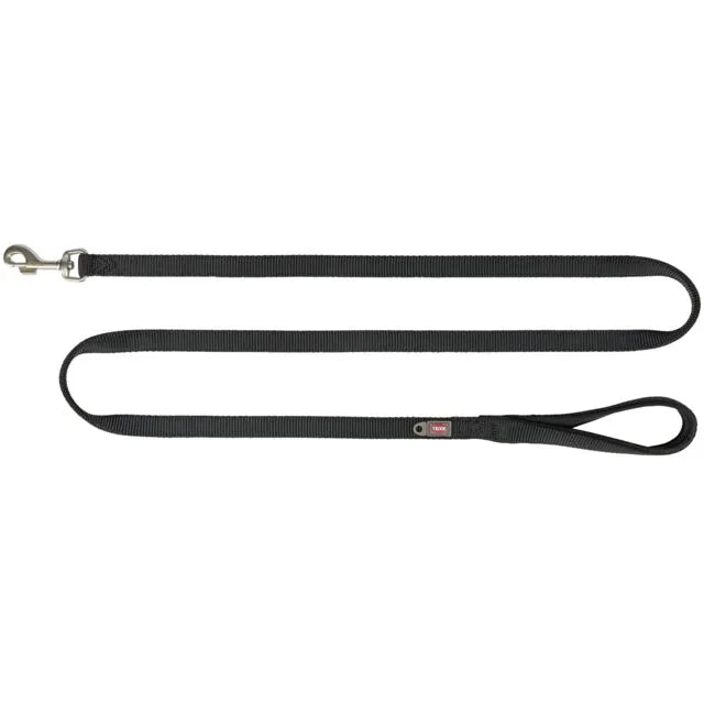 Trixie Premium pavadys, ilgas, XS 1.8m/10mm, juodas
