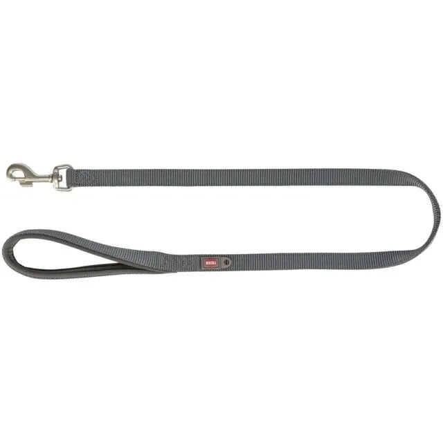 Trixie Premium pavadys, M-L 1m/20mm, grafito