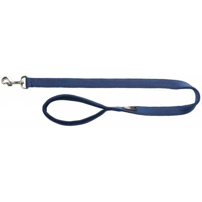 Trixie Premium pavadys, M-L 1m/20mm, indigo