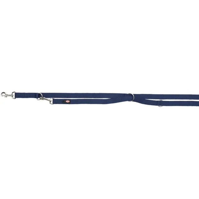 Trixie Premium pritaikomas pavadys, dvisluoksnis, L-XL 2m/25mm, indigo