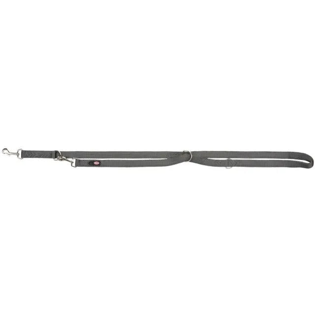 Trixie Premium pritaikomas pavadys, dvisluoksnis, XS 2m/10mm, grafito