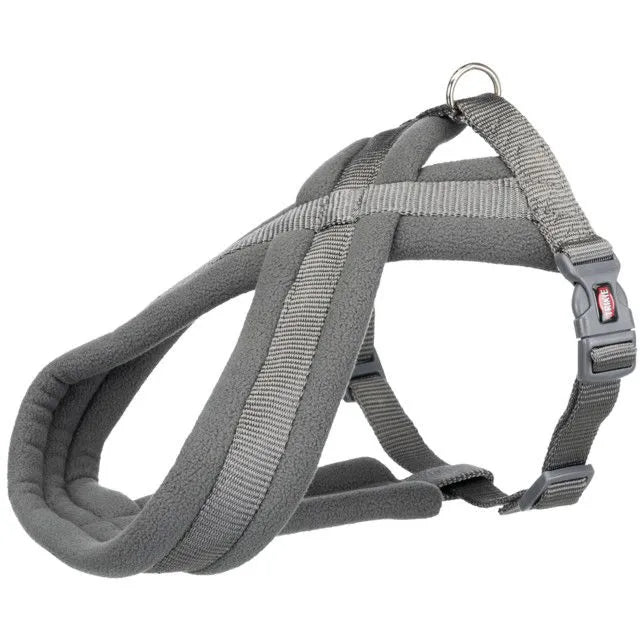 Trixie Premium touring petnešos, S-M 40-70cm/20mm, grafito