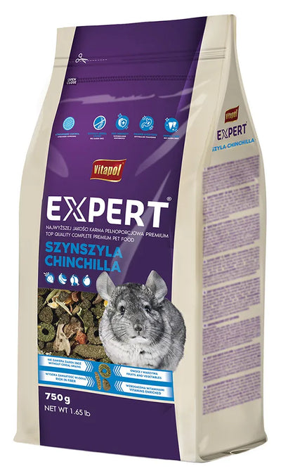 Vitapol EXPERT visavertis ėdalas šinšiloms 750g